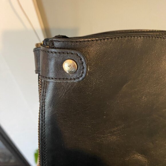 J. Crew Tall Black Leather Riding/Field Boots Women's 7 - Picture 11 of 13